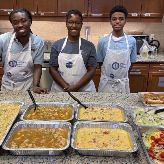 Pepin Academies Students Serve Up a Meal and Hope at Ronald McDonald House