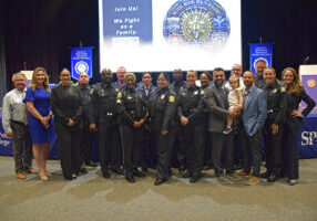 Law enforcement officers from around Tampa Bay walked across the stage as the third graduating class of the Applied Mental Health Advanced Technical Certificate for First Responders program at St. Petersburg College.