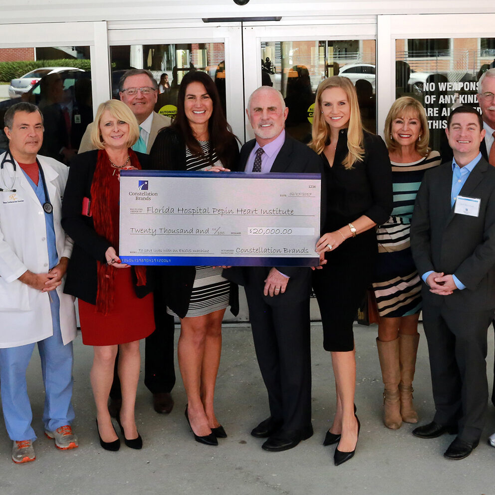 Pepin Hospital Donation